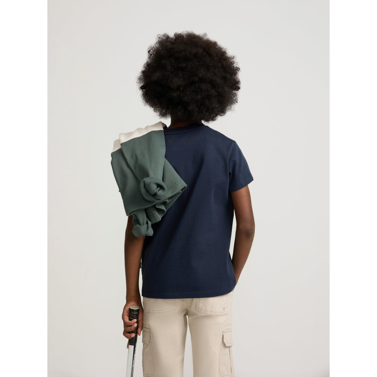 t-shirt garçon  silbon t-shirt kids silbon dibujo