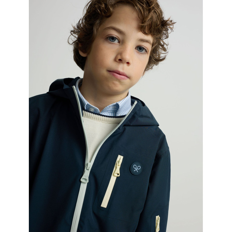 cazadora garçon  silbon cortavientos kids cremallera m