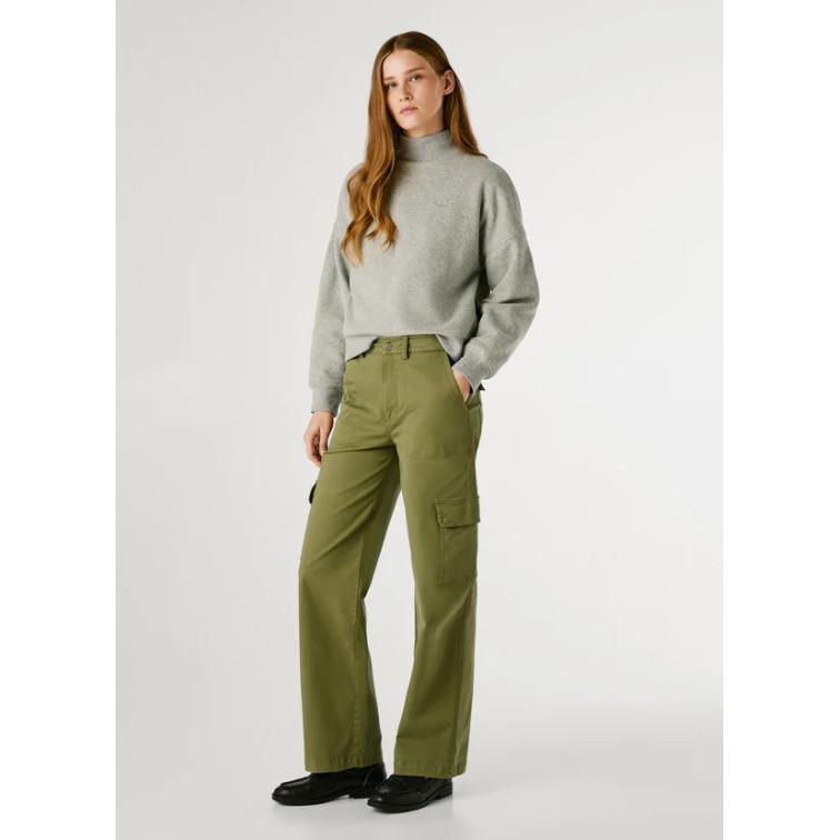 pantalon femme  pepe jeans tini cargo