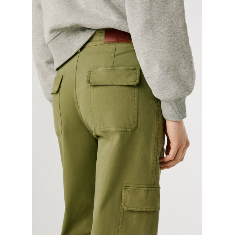 pantalon femme  pepe jeans tini cargo