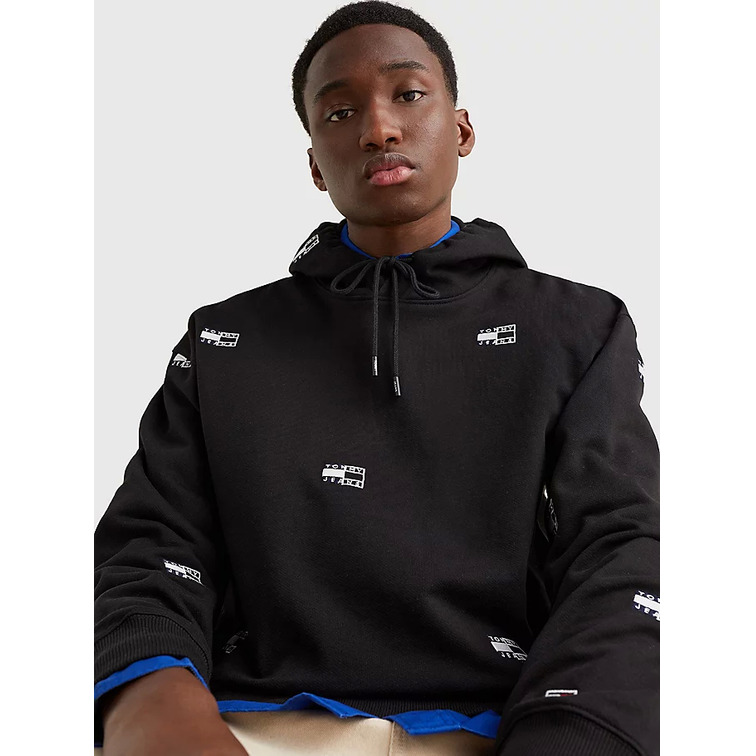 sweat-shirt homme  th tjm twisted flag crtr hoodie