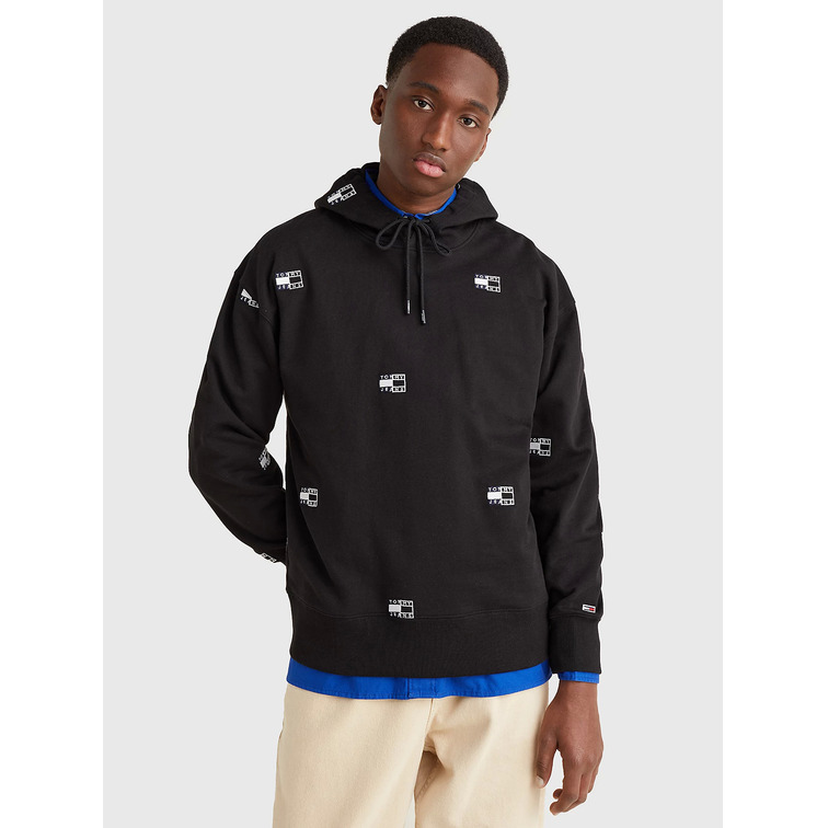 sweat-shirt homme  th tjm twisted flag crtr hoodie