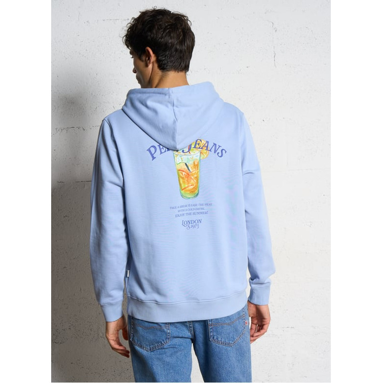 sweat-shirt homme  pepe jeans tate hoodie