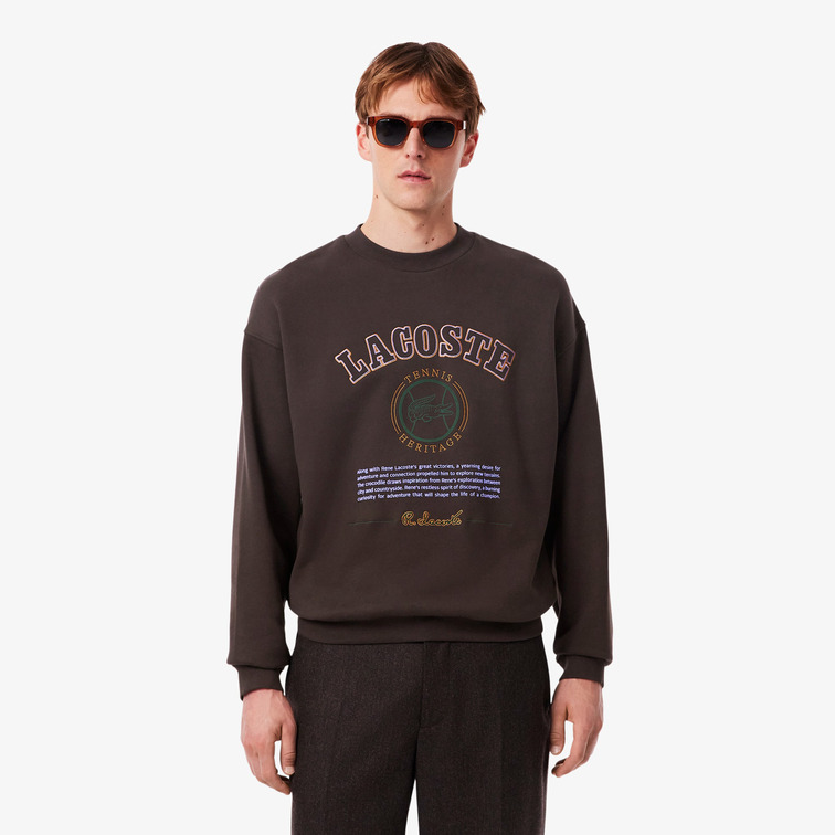 sweat-shirt homme  lacoste sweatshirt