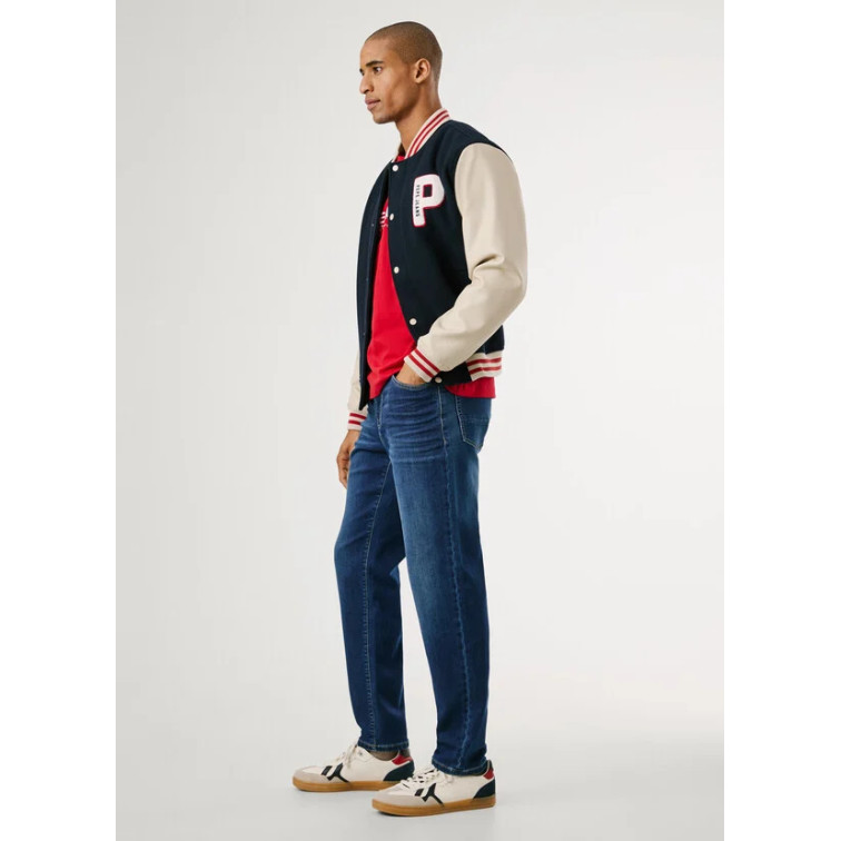 jeans homme  pepe jeans tapered gymdigo jeans cage