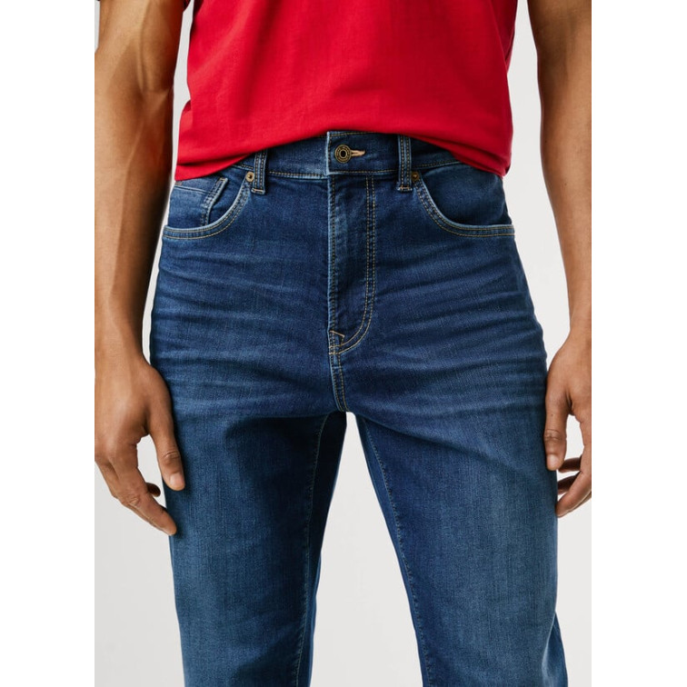 jeans homme  pepe jeans tapered gymdigo jeans cage
