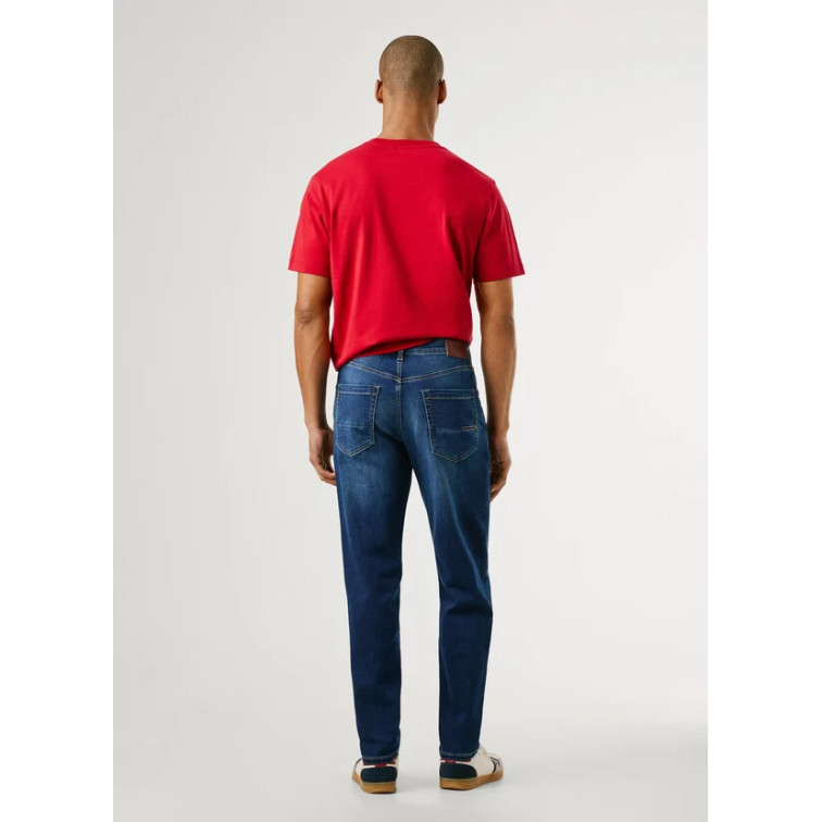 jeans homme  pepe jeans tapered gymdigo jeans cage