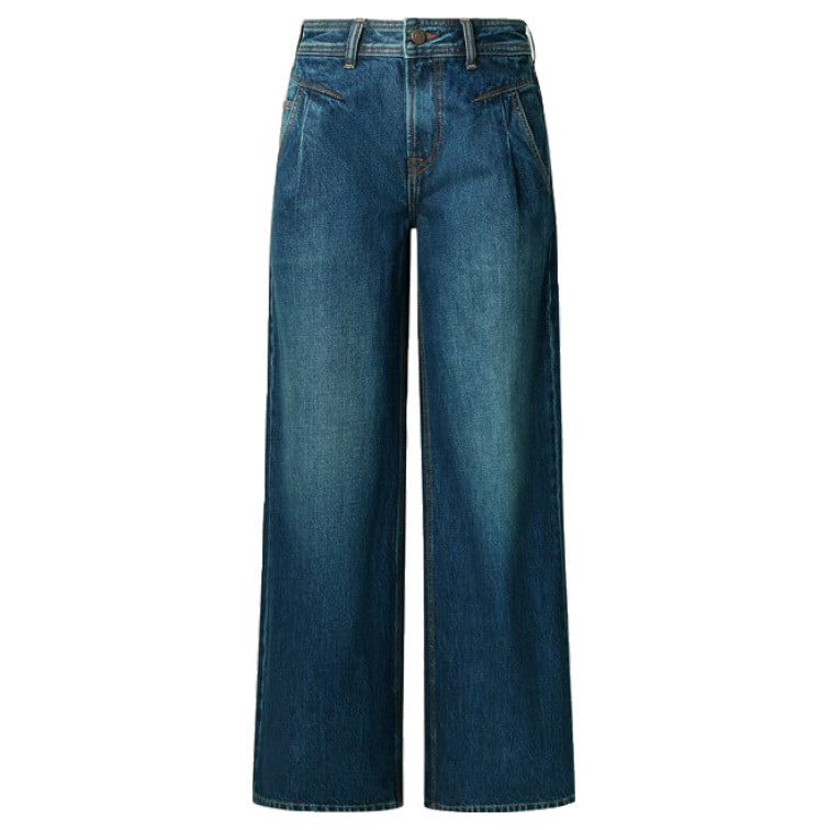 jeans femme  pepe jeans wide leg hw archive