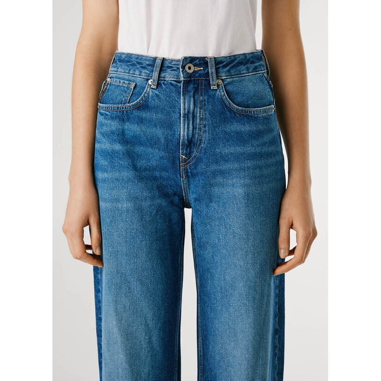 jeans femme  pepe jeans straight jeans uhw lexa