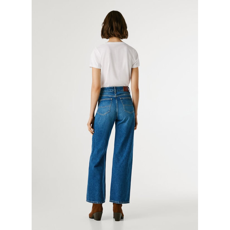 jeans femme  pepe jeans straight jeans uhw lexa