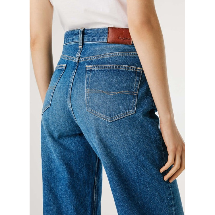 jeans femme  pepe jeans straight jeans uhw lexa