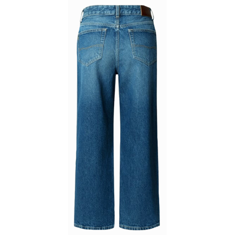 jeans femme  pepe jeans straight jeans uhw lexa