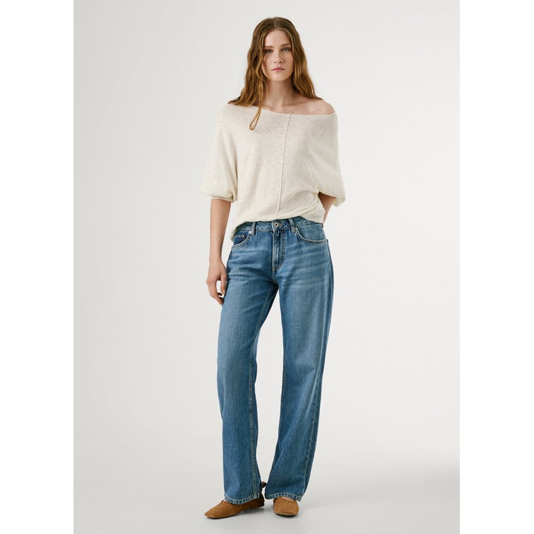 jeans femme  pepe jeans loose st jeans lw nicky