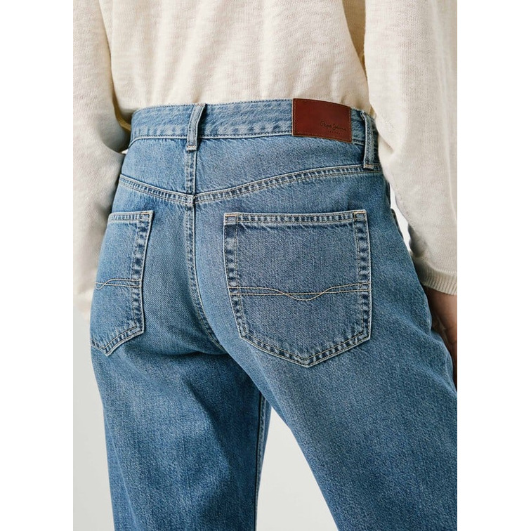 jeans femme  pepe jeans loose st jeans lw nicky