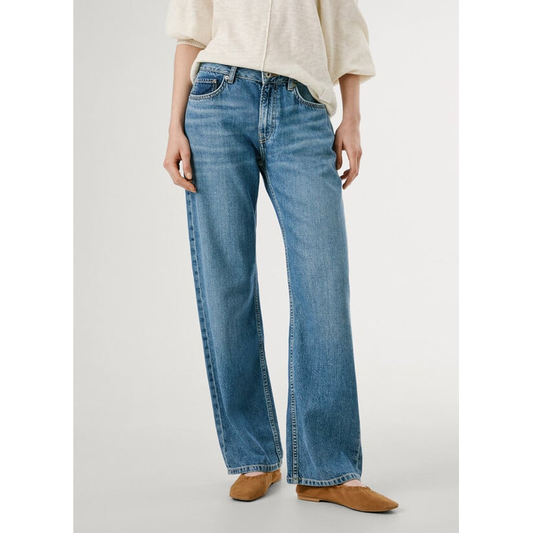 jeans femme  pepe jeans loose st jeans lw nicky