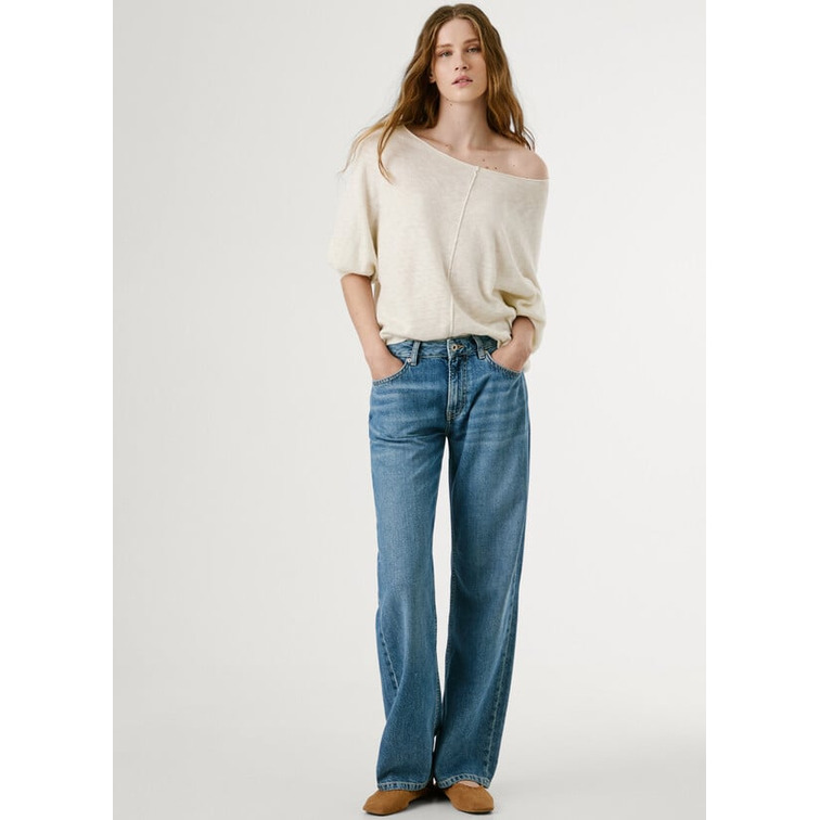 jeans femme  pepe jeans loose st jeans lw nicky
