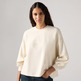 t-shirt femme levi's gr leo crew 2.0 neutrals