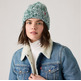 bonnet homme  levi's alex beanie niagara mist