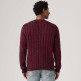 maillot homme  levi's laurel crew cable neps