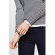 t-shirt femme ESPRIT bci fab mix rib