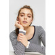 t-shirt femme ESPRIT bci fab mix rib