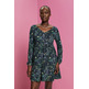 robe femme  ESPRIT cve aop crepe d