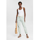 pantalon chino con ceinture trenzado femme ESPRIT
