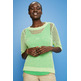 maillot femme  ESPRIT open mesh tee