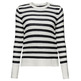 maillot femme ESPRIT stripe geo mesh