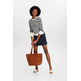 maillot femme ESPRIT stripe geo mesh