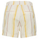 short de lino a rayas femme ESPRIT