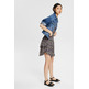 robe con jupe de volantes femme ESPRIT