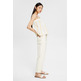 top a rayas en mezcla de lino femme ESPRIT