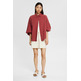 chemise oversize con efecto arrugado femme ESPRIT