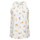 blusa con estampado floral en mezcla de lino femme ESPRIT