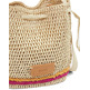 sac à main tipo saco en papel trenzado femme ESPRIT