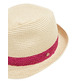 sombrero trilby con cinta de paja femme ESPRIT