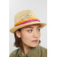 sombrero trilby con rayas bicolores femme ESPRIT