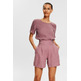 le short en lino femme ESPRIT