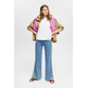 top con encaje calado femme ESPRIT