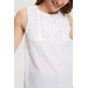 top con encaje calado femme ESPRIT
