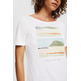 t-shirt femme  ESPRIT sus boat neck t