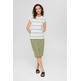 t-shirt estampada a rayas femme ESPRIT
