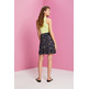 ESPRIT aop wrap skirt c408