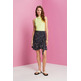 ESPRIT aop wrap skirt c408