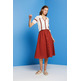 ESPRIT f_buttonedskirt e805