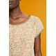 t-shirt femme  ESPRIT f tee aop
