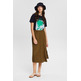 t-shirt estampada de corte holgado femme ESPRIT