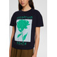t-shirt estampada de corte holgado femme ESPRIT
