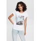t-shirt con estampado frontal femme ESPRIT